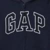Sudadera con capucha y cremallera para niño con logotipo Vintagesoft