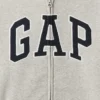 Sudadera con capucha y cremallera para niño con logotipo Vintagesoft