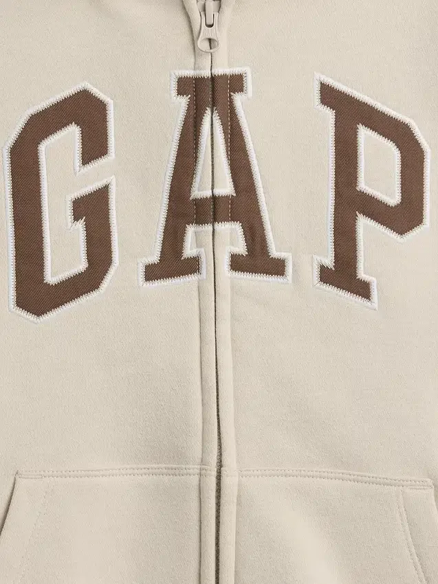 Sudadera con capucha y cremallera para niño con logotipo Vintagesoft