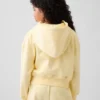 Sudadera con capucha y cremallera para niño Vintagesoft Relaxed con ribete de encaje