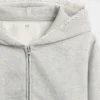 Sudadera con capucha y cremallera para niño Vintagesoft Relaxed con ribete de encaje