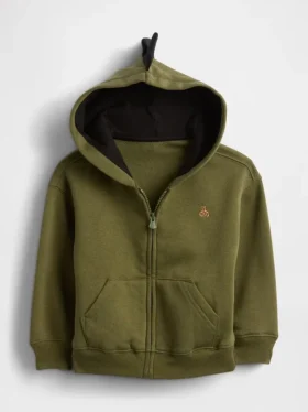 Sudadera con capucha y cremallera «Vintagesoft Dino» para Bebé y Niño