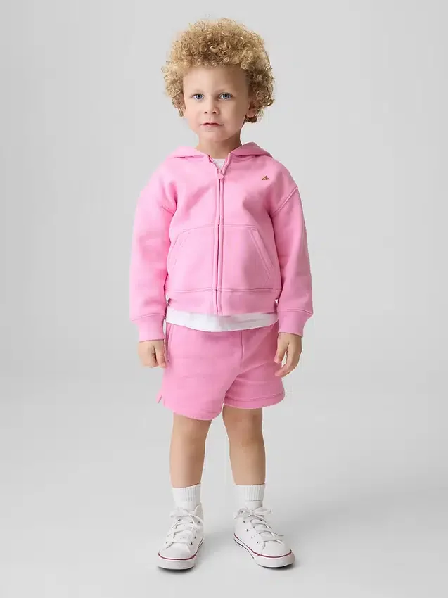 Sudadera con capucha y cremallera Vintagesoft para Bebé y Niño
