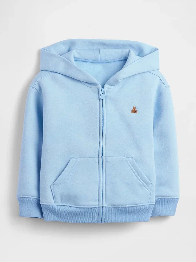 Sudadera con capucha y cremallera Vintagesoft para Bebé y Niño