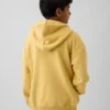 Sudadera con capucha y cremallera Vintagesoft para niños
