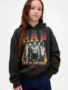 Sudadera con capucha y estampado de «Stranger Things» para niños, de la colección Vintagesoft