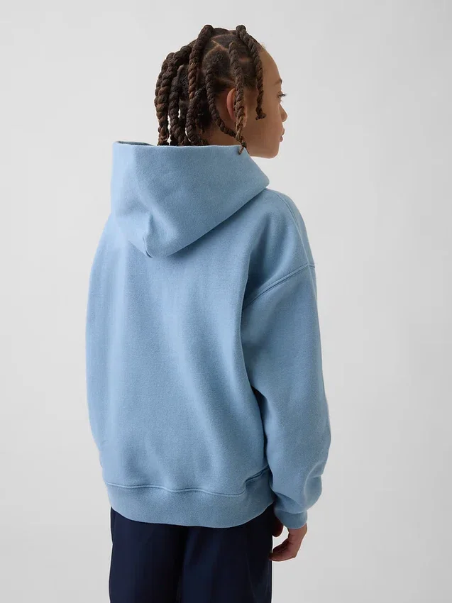 Sudadera con capucha y estampado gráfico «Vintagesoft» para niños