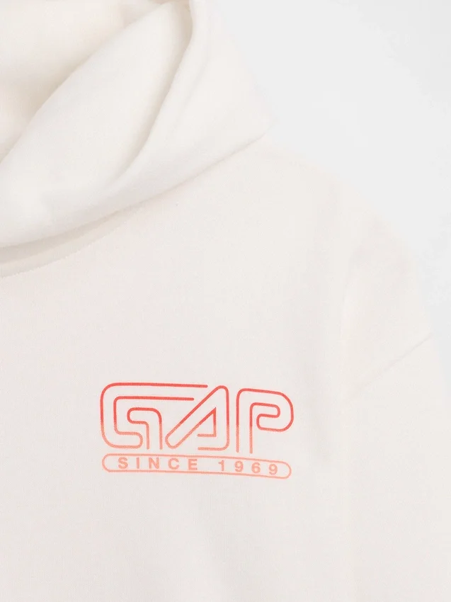 Sudadera con capucha y estampado gráfico «Vintagesoft» para niños