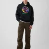 Sudadera con capucha y estampado «Vintagesoft» de Robert Indiana