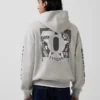 Sudadera con capucha y estampado «Vintagesoft» de Robert Indiana