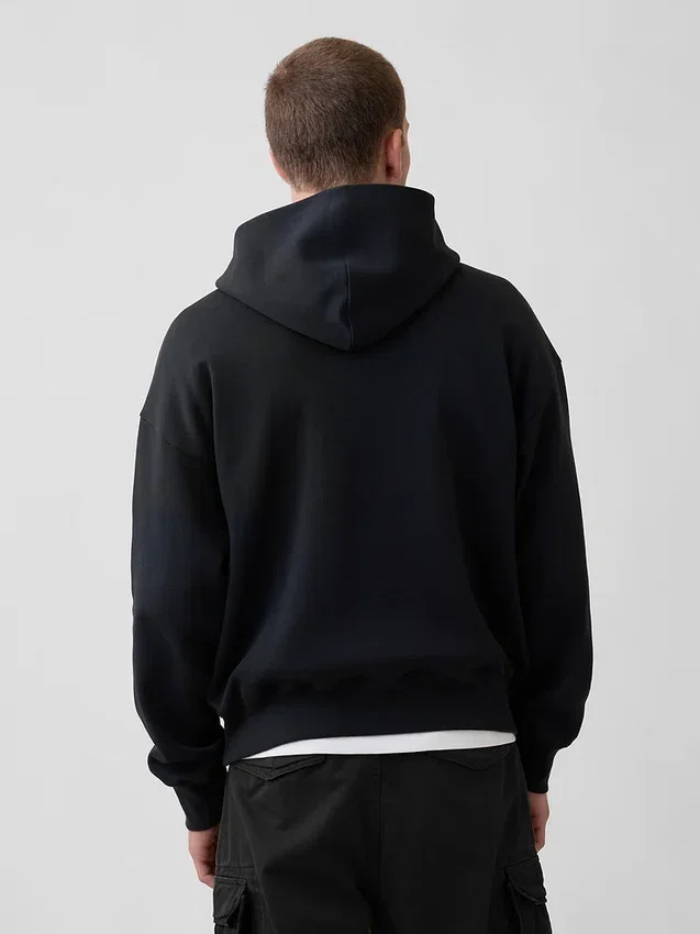 Sudadera con capucha y estampado «Vintagesoft» de Robert Indiana