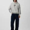 Sudadera con capucha y estampado «Vintagesoft» de Robert Indiana