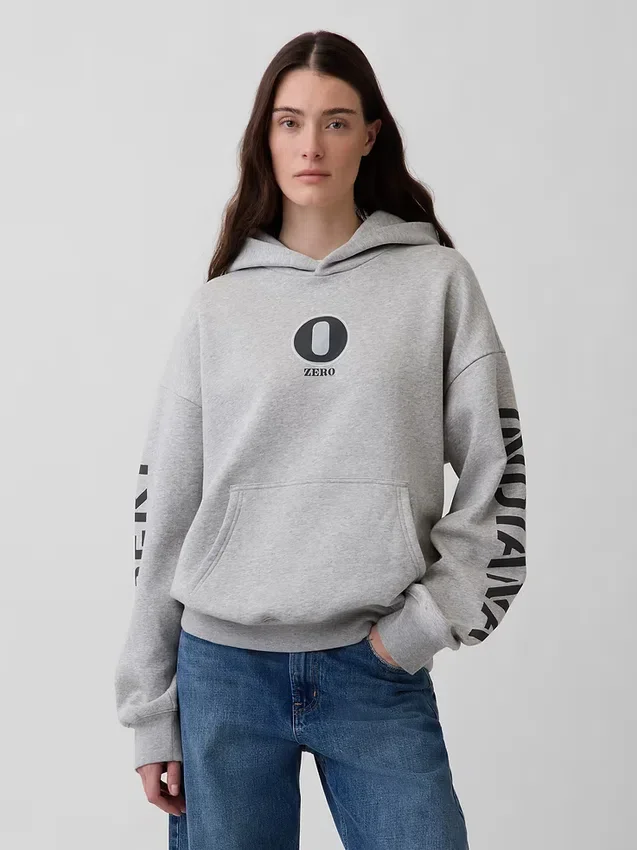 Sudadera con capucha y estampado «Vintagesoft» de Robert Indiana