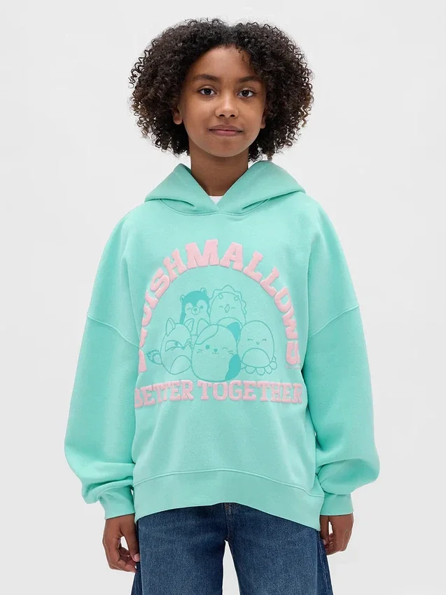 Sudadera con capucha y estampado «Vintagesoft» para niños