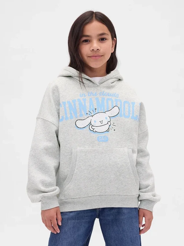 Sudadera con capucha y estampado «Vintagesoft» para niños