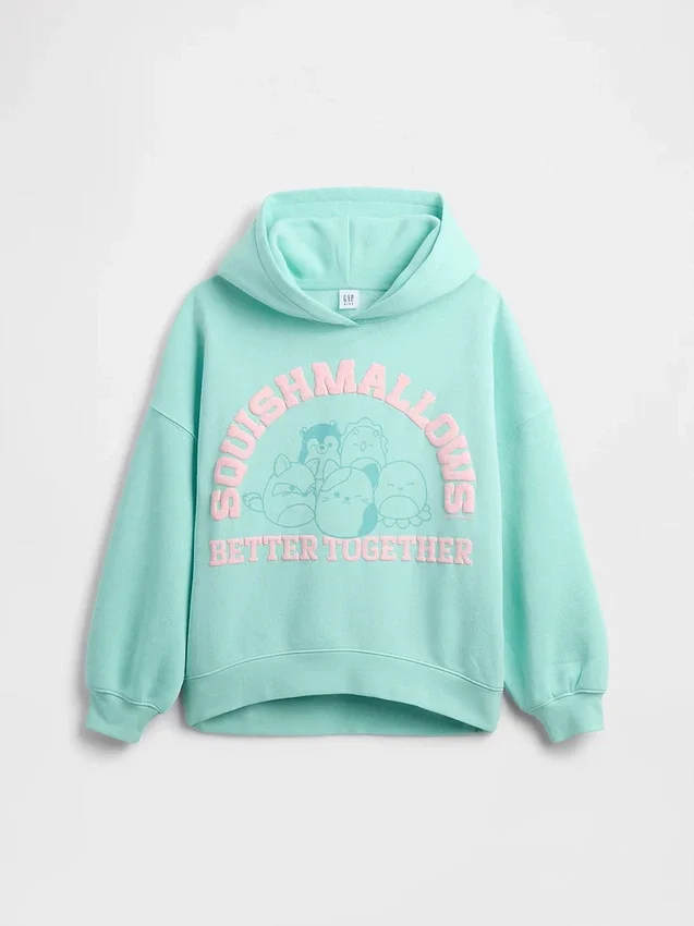 Sudadera con capucha y estampado «Vintagesoft» para niños