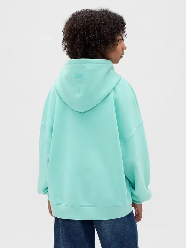 Sudadera con capucha y estampado «Vintagesoft» para niños