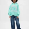 Sudadera con capucha y estampado «Vintagesoft» para niños