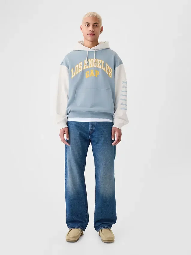 Sudadera con capucha y logotipo de GAP Los Ángeles