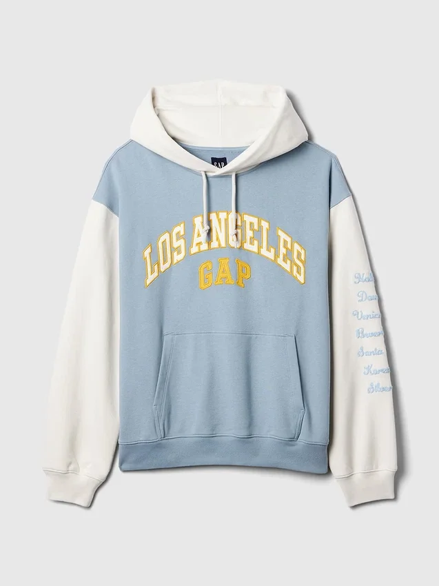 Sudadera con capucha y logotipo de GAP Los Ángeles