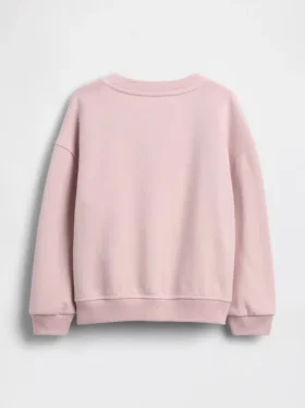 Sudadera con logotipo bordado de felpa Vintagesoft para Bebé y Niño