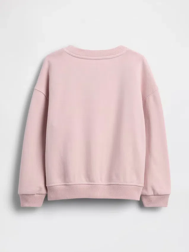 Sudadera con logotipo bordado de felpa Vintagesoft para Bebé y Niño