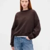 Sudadera de cuello redondo con corte en cuña Vintagesoft