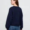 Sudadera de cuello redondo con corte en cuña Vintagesoft