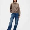 Sudadera de cuello redondo con corte en cuña Vintagesoft