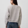 Sudadera de cuello redondo con corte en cuña Vintagesoft
