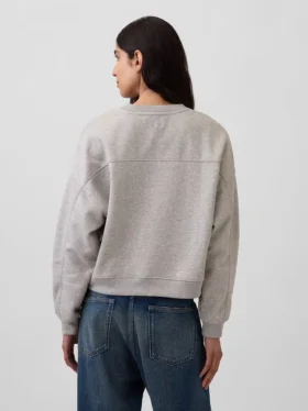 Sudadera de cuello redondo con corte en cuña Vintagesoft