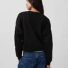 Sudadera de cuello redondo con corte en cuña Vintagesoft