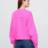 Sudadera de cuello redondo con corte en cuña Vintagesoft