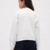 Sudadera de cuello redondo con corte en cuña Vintagesoft