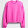 Sudadera de cuello redondo con corte en cuña Vintagesoft