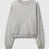 Sudadera de cuello redondo con corte en cuña Vintagesoft