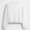 Sudadera de cuello redondo con corte en cuña Vintagesoft