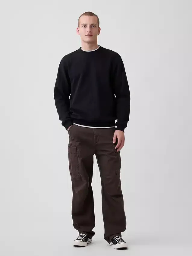Sudadera de cuello redondo Vintagesoft para adulto