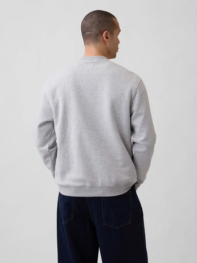 Sudadera de cuello redondo Vintagesoft para adulto