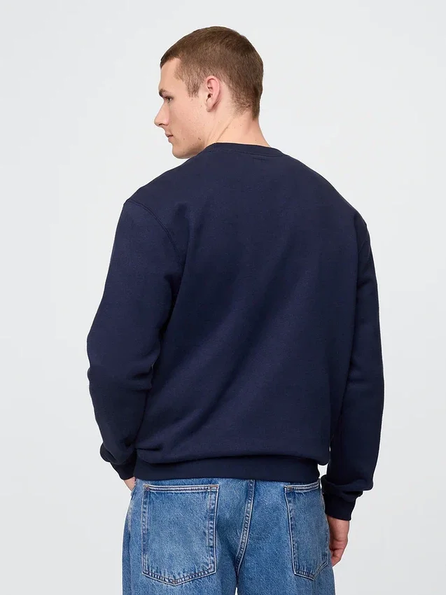 Sudadera de cuello redondo Vintagesoft para adulto
