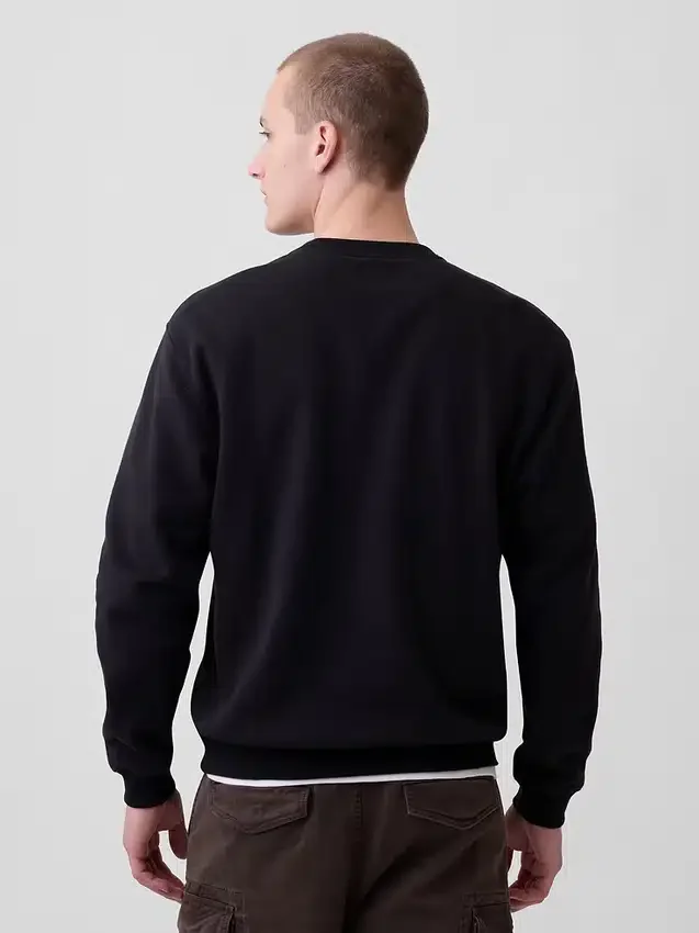 Sudadera de cuello redondo Vintagesoft para adulto
