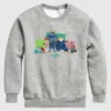 Sudadera de felpa con cuello redondo para niños pequeños con personajes de «Zootopia» de Disney