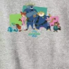 Sudadera de felpa con cuello redondo para niños pequeños con personajes de «Zootopia» de Disney