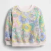 Sudadera de felpa Vintagesoft con estampado floral para Bebé y Niño