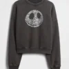 Sudadera gruesa con calaveras de GAP × Disney «Pesadilla antes de Navidad» de Tim Burton