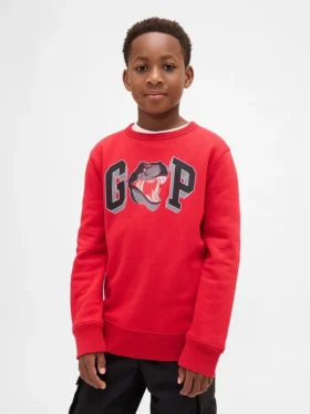 Sudadera infantil con logotipo gráfico