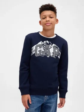 Sudadera infantil con logotipo gráfico