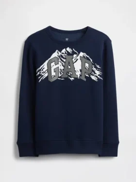 Sudadera infantil con logotipo gráfico