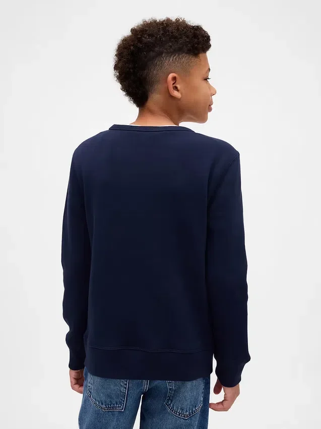 Sudadera infantil con logotipo gráfico