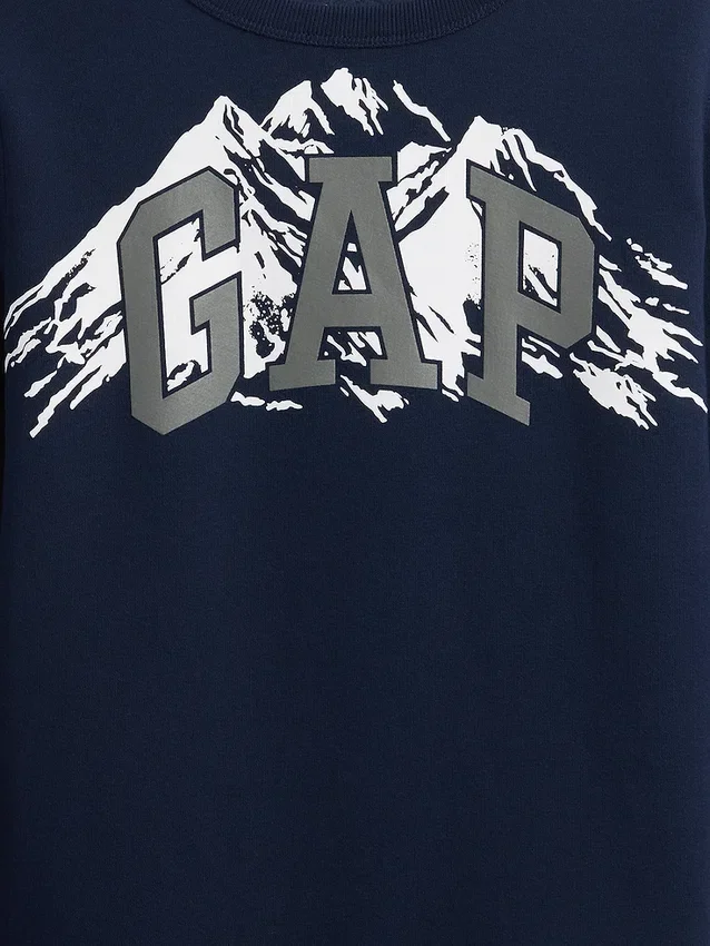 Sudadera infantil con logotipo gráfico